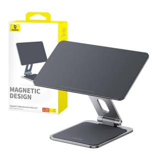 Magnetický stojan na tablet Baseus MagStable pre Pad 12,9" (sivý)