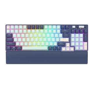 Mechanická klávesnica Royal Kludge RK96 RGB, hnedý spínač (modrý)