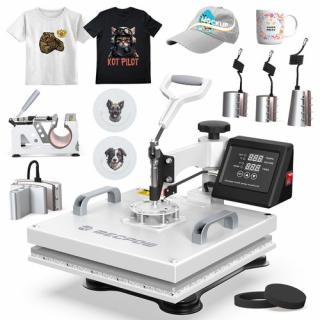 Mecpow MP3881 8v1 Heat Press Machine