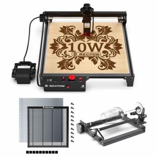 Mecpow X3 Pro 10W Laser Gravírovač + G3 Pro Valec + H44 Lôžko