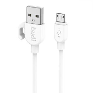 Mikro USB kábel Budi 1M 2,4A