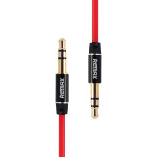 Mini jack 3,5 mm AUX kábel Remax RL-L100 1 m (červený)