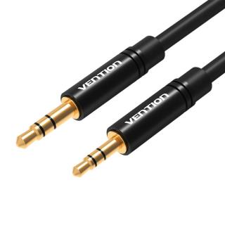 Mini jack 3,5 mm na 2,5 mm AUX kábel Vention BALBD 0,5 m (čierny)