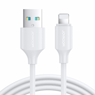 Nabíjací / dátový kábel Joyroom USB - Lightning 2,4 A 1 m biely (S-UL012A9)