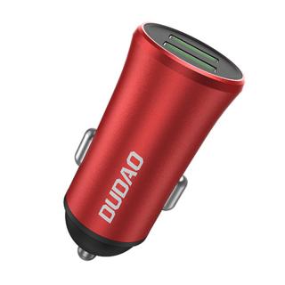 Nabíjačka do auta Dudao R6S 3,4 A s 2x USB (červená)