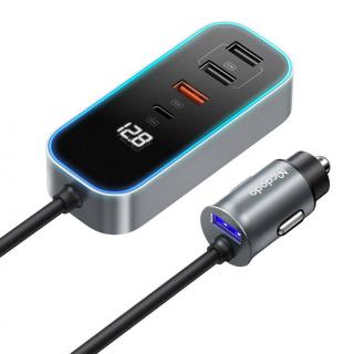 Nabíjačka do auta Mcdodo CC-1900 107W 4USB+1USB-C