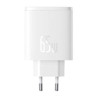 Nástenná nabíjačka Baseus OS-Cube Pro 2xUSB-C + USB, 65W (biela)