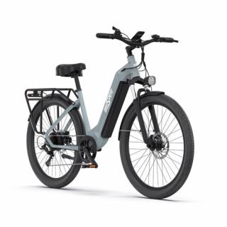 Onesport OT05 Elektrický bicykel - modrý šedý  + Zámok na kolobežku zadarmo
