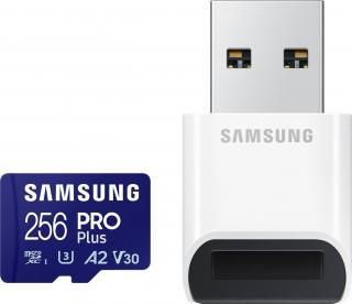Pamäťová karta Samsung PRO Plus micro SDXC 256 GB U3 A2 V30 (MB-MD256SB/WW)