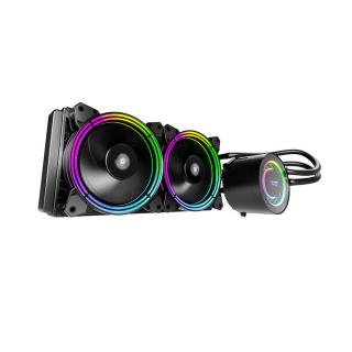 PC vodné chladenie AiO Darkflash TR-240 RGB (dvojité, 120x120)