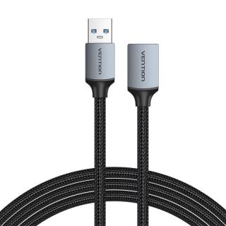 Predlžovací kábel USB 3.0, samec USB na samicu USB-A, Vention 2 m (čierny)