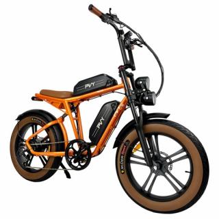 PVY X20 Elektrobicykel - Oranžová  + Zámok na kolobežku zadarmo