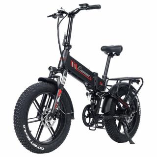 RANDRIDE YX20 Elektrický bicykel 1000W 45km/h 48V 17Ah 80-90km 20*4.0'' 150kg Shimano 7-rýchlostný  + Zámok na kolobežku zadarmo