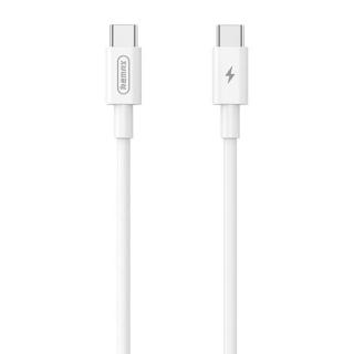 Remax Marlik RC-191 kábel USB-C na USB-C, 1m, 65W (biely)