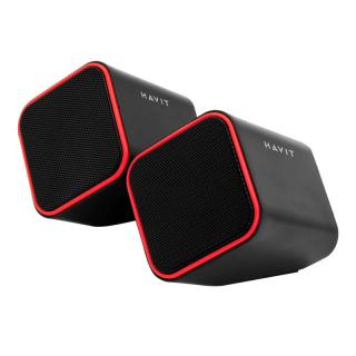 Reproduktor Havit HV-SK473-BR USB 2.0 (čierno-červený)