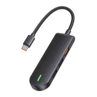 Rozbočovač USB-C Mcdodo HU-1430 5w1 (USB2.0*3,USB3.0*1,SD/TF)