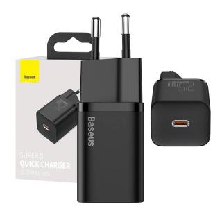 Rýchlonabíjačka Baseus Super Si 1C 25W (čierna)