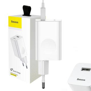 Rýchlonabíjačka Baseus USB 3.0 - biela