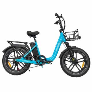 SAMEBIKE C05 Pro Elektrobicykel - Modrý  + Zámok na kolobežku zadarmo