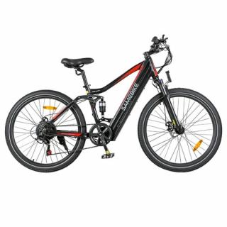 Samebike XD26-II Elektrický bicykel - čierne  + Zámok na kolobežku zadarmo