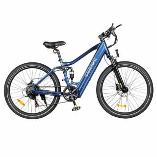 Samebike XD26-II Elektrický bicykel - Modré  + Zámok na kolobežku zadarmo