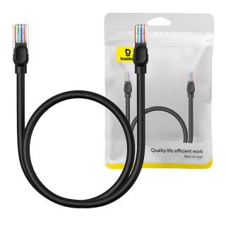 Sieťový kábel Baseus Ethernet CAT5, 0,5 m (čierny)