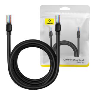 Sieťový kábel Baseus Ethernet CAT5, 5 m (čierny)