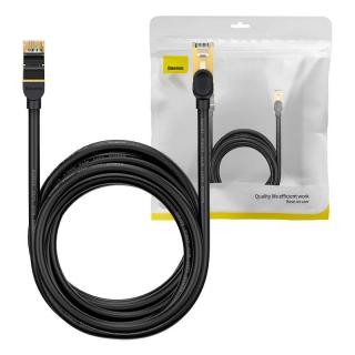 Sieťový kábel Baseus Ethernet RJ45, 10 Gb/s, 20 m (čierny)