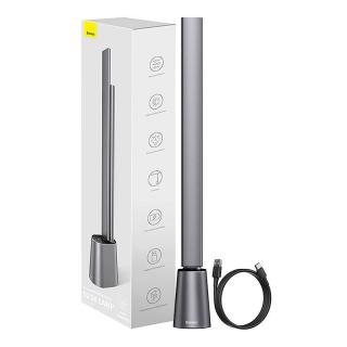 Skladacia stolová lampa Baseus Smart Eye s možnosťou dobíjania (sivá)