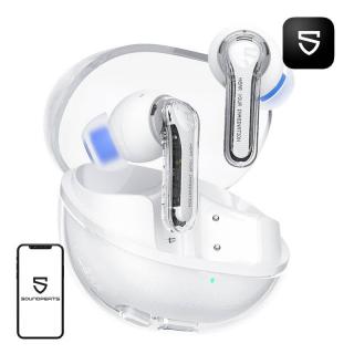 Slúchadlá Soundpeats Clear (biele)