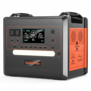 SolarPlay Q2402M Prenosná Elektráreň 2304Wh 2500W