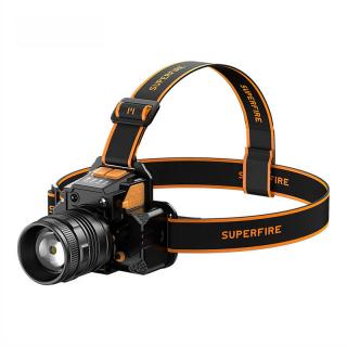 Svetlomet Superfire HL58, 350lm, USB