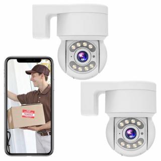TALLPOWER C48 WiFi Kamera 2K 4MP 2 ks Biela