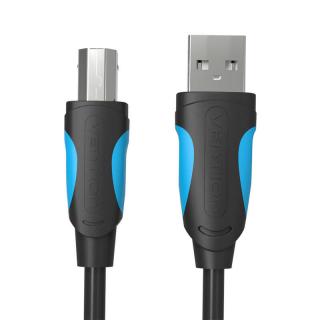 Tlačový kábel USB 2.0 A na USB-B Vention VAS-A16-B300 3 m čierny