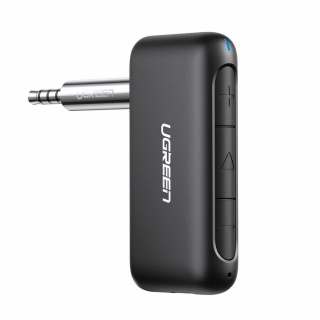Ugreen Bluetooth 5.0 audio AUX mini jack prijímač do auta čierny (70303)