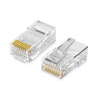 UGREEN Konektor RJ45 Ethernet 8P/8C Cat.5/5e UTP 10ks