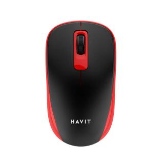Univerzálna bezdrôtová myš Havit MS626GT (čierna a červená)