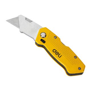 Univerzálny nôž Deli Tools EDL006Z (žltý)