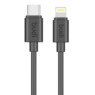 USB kábel Budi 35W 1,2 m (čierny)