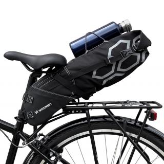 Veľkokapacitná taška na bicykel Wozinsky pod sedadlo 12 L čierna (WBB9BK)