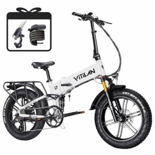 Vitilan I7 Pro 3.0 Electric Bike - Biely  + Zámok na kolobežku zadarmo