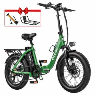 Vitilan U3 Electric Bike - Zelený  + Zámok na kolobežku zadarmo