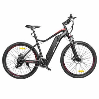 WELKIN WKEM001 Elektrický bicykel - čierna-červená  + Zámok na kolobežku zadarmo