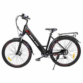WELKIN WKEM002 Elektrický bicykel - čierna  + Zámok na kolobežku zadarmo