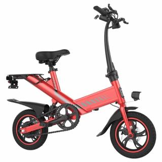 Y1S Elektrický bicykel 12" 250W 36V 10.4Ah - červená  + Zámok na kolobežku zadarmo