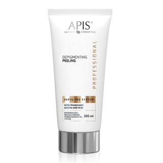 APIS DEPIQ PRO SYSTEM Depigmentačný peeling s kyselinou tranexámovou 1 % a ficínom, 200 ml