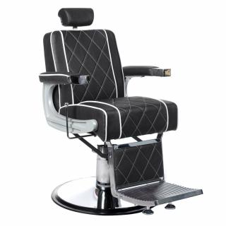 Barber kreslo ODYS BH-31825M - Matne čierne