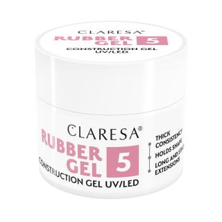 Claresa stavebný gél Rubber Gel 5 45g