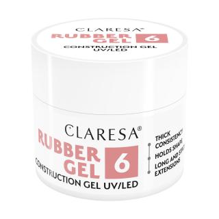 Claresa stavebný gél Rubber Gel 6 45g