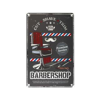 Dekoračné tabule BARBER B021